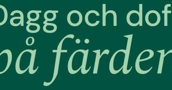 Dagg och doft på färden